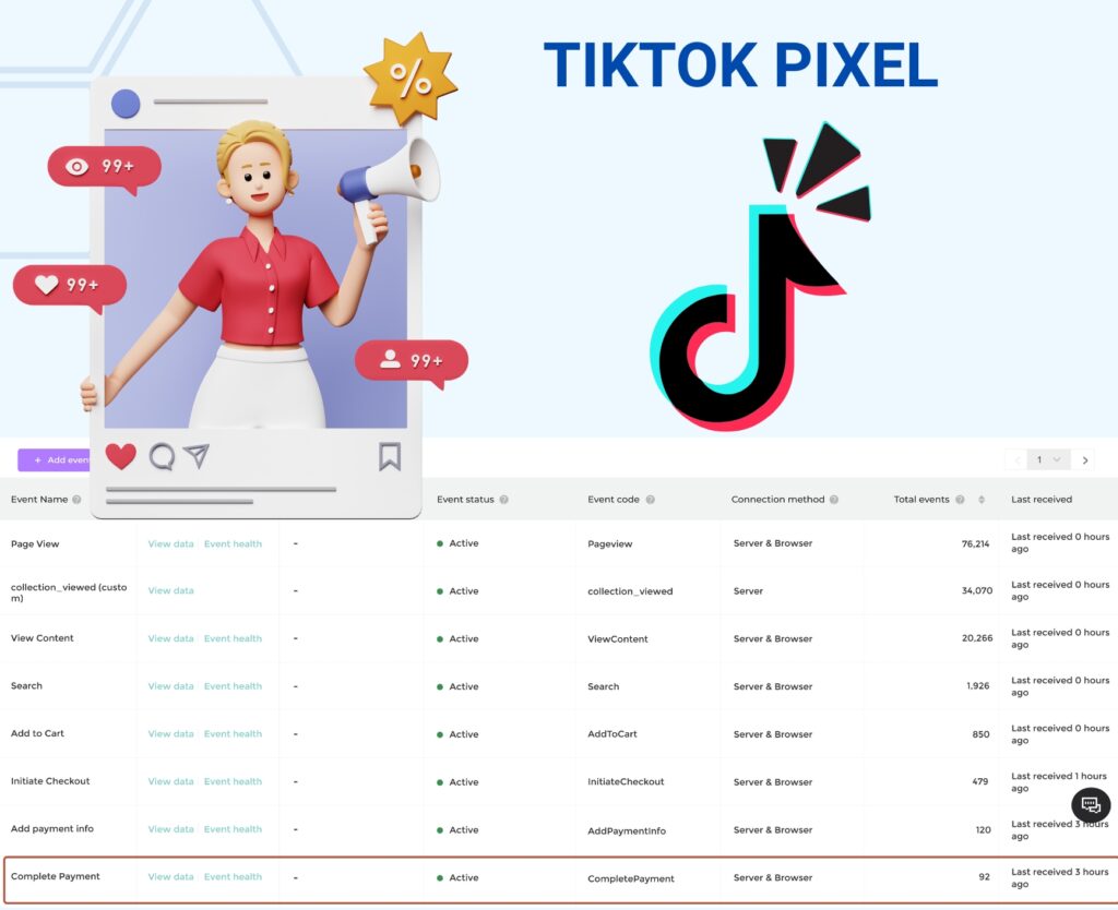 Tiktok pixel